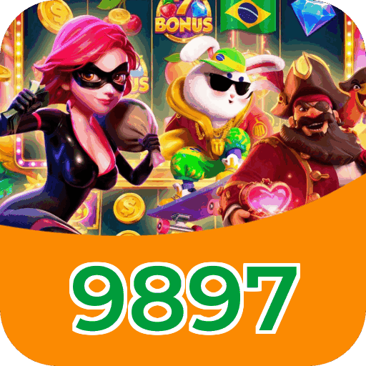 Interface do aplicativo 9897 mostrando jogos disponíveis no iOS e Android